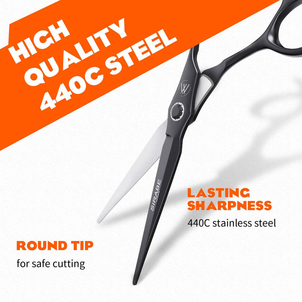 Sirabe lightweight scissors weighing 2.21 ounces for precise control