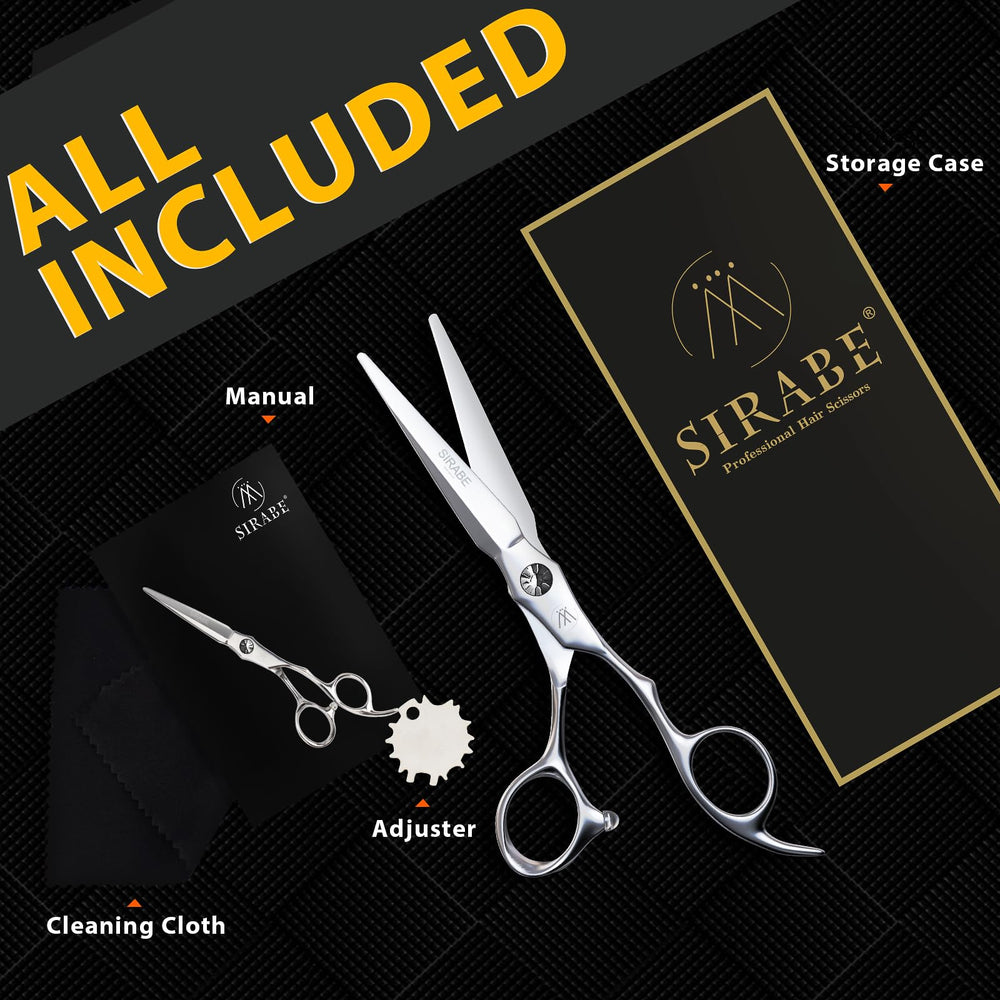 Sirabe versatile-cutting for all hair types in salons or home.