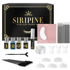 Siripine eyelash lift kit lift pads in multiple sizes for customizable curl.