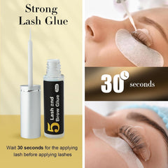 Siripine eyelash lift kit setting lotion locks curl for lasting definition.