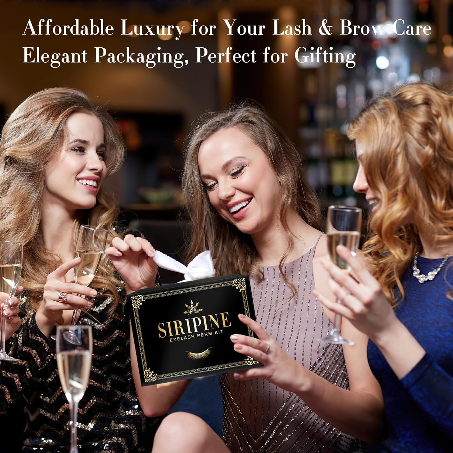 Siripine eyelash lift kit Y brushes and spoolies for smooth lashes.