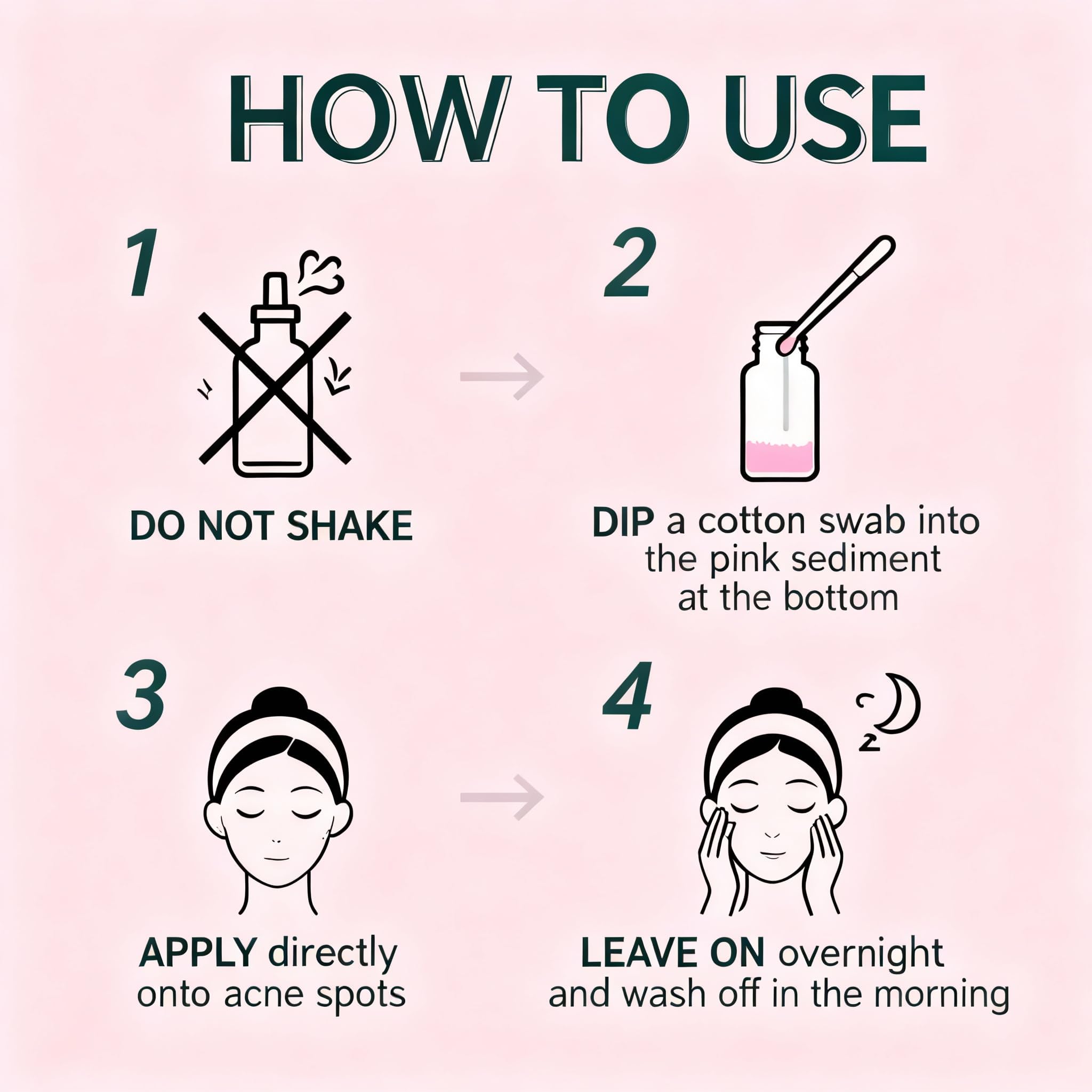 Compact 12ml bottle with pink layer visible, travel-friendly blemish care.