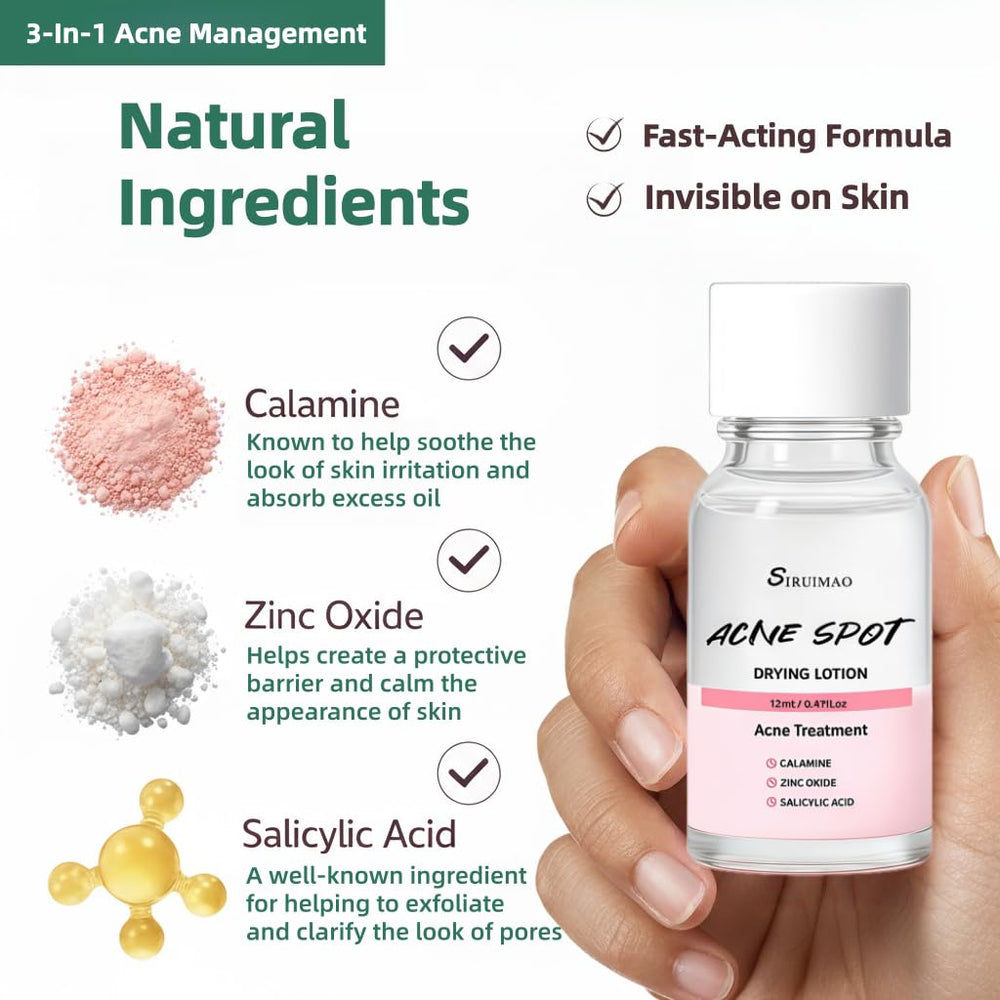 SIRUIMAO product applied on back for broader blemish-prone areas.