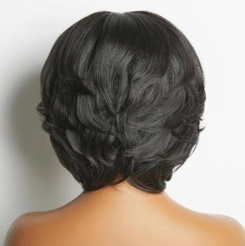 SisBroSis Brazilian virgin hair wig closeup emphasizes luxurious natural luster