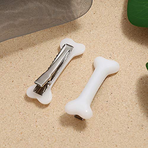 Sisdodo skeleton bone hair clip complements costumes and party looks