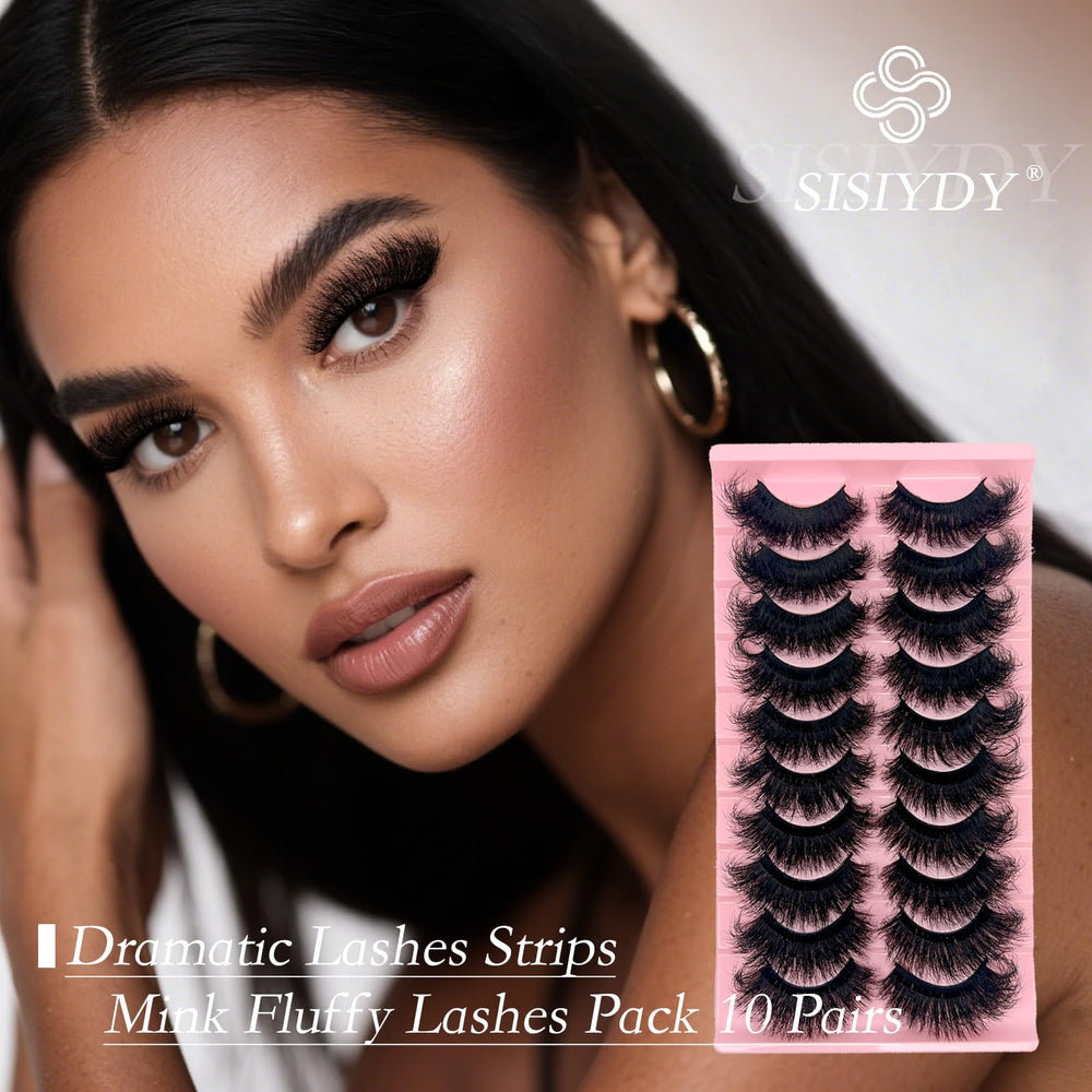 SISIYDY handcrafted fluffiness provides natural-looking volume.