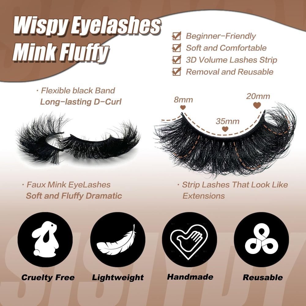 SISIYDY reusable lashes support multiple wears with careful care.