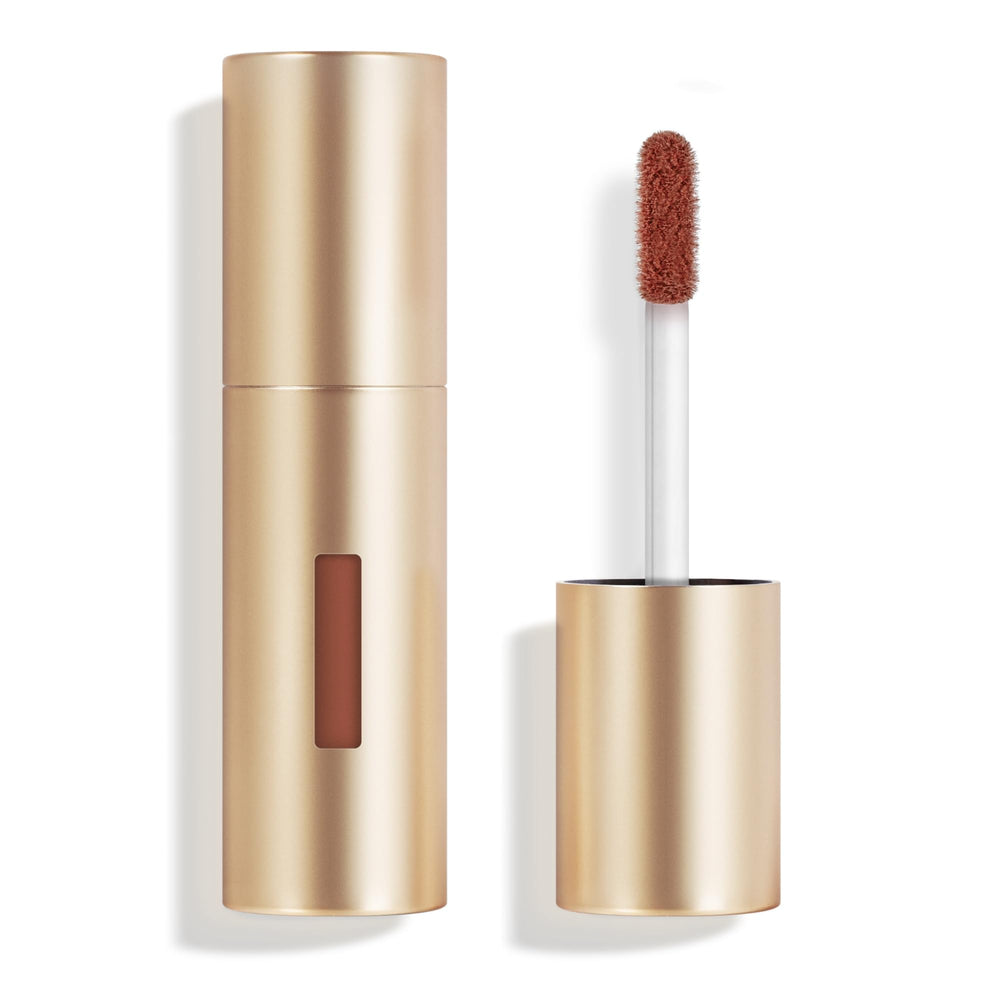 Sisley Color Cloud tawny lip swatch for a soft, buildable lip color.