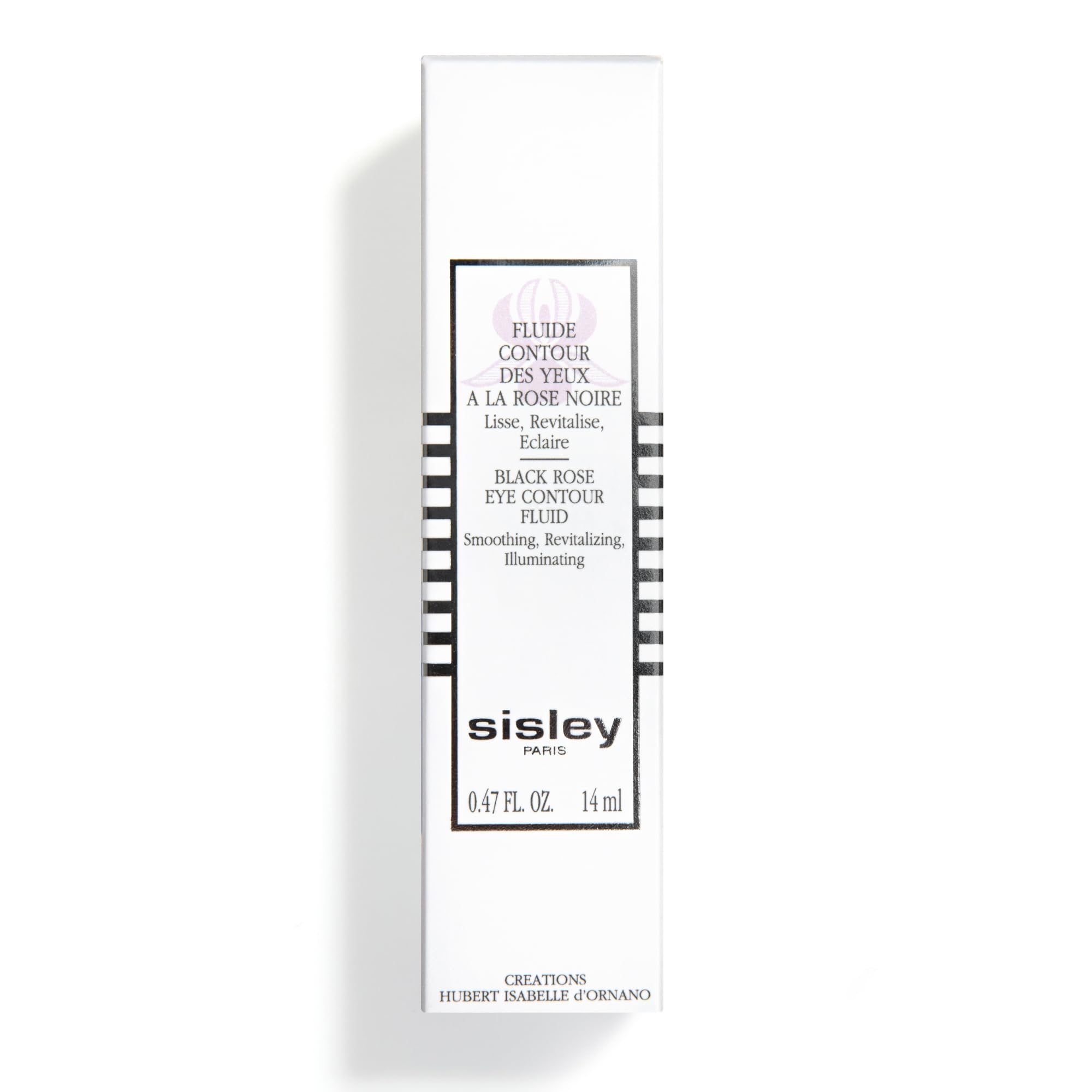 Sisley Paris Black Rose Eye Contour Fluid premium packaging reflecting anti-aging care