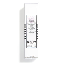 Sisley Paris Black Rose Eye Contour Fluid premium packaging reflecting anti-aging care