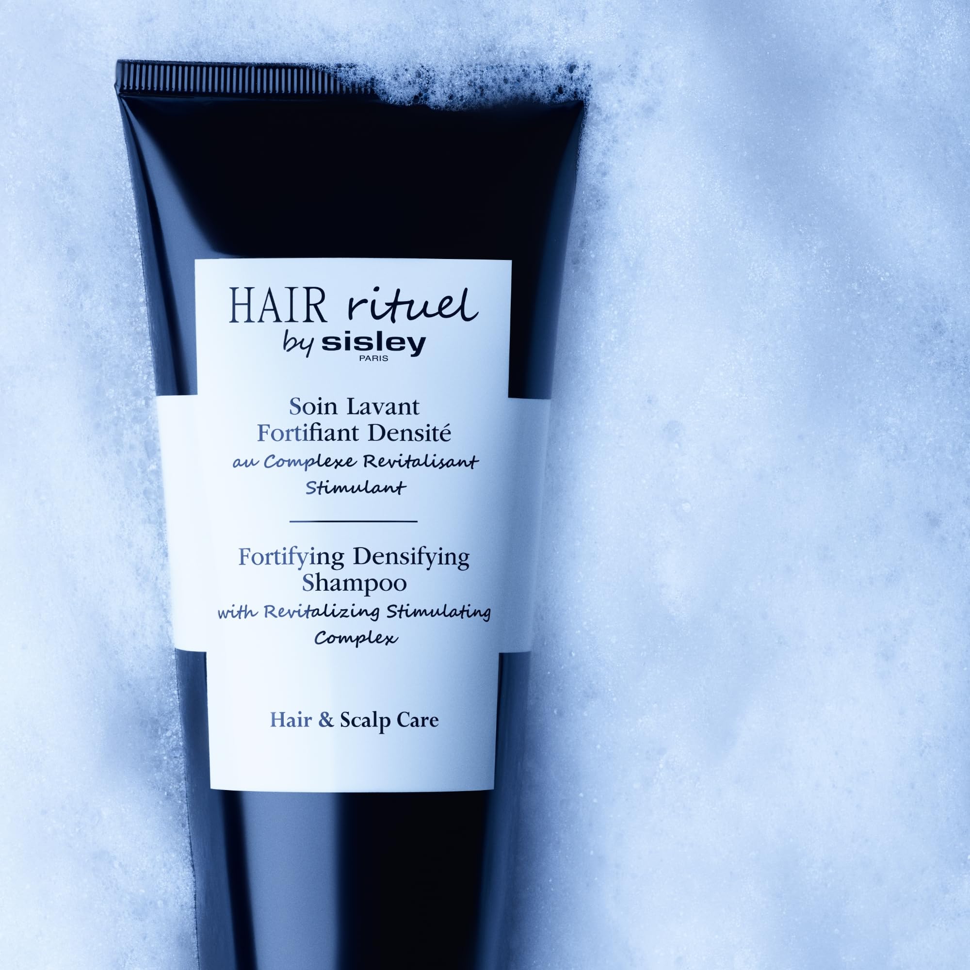 Sisley Paris densifying complex hair look visual highlights plumper, shinier strands