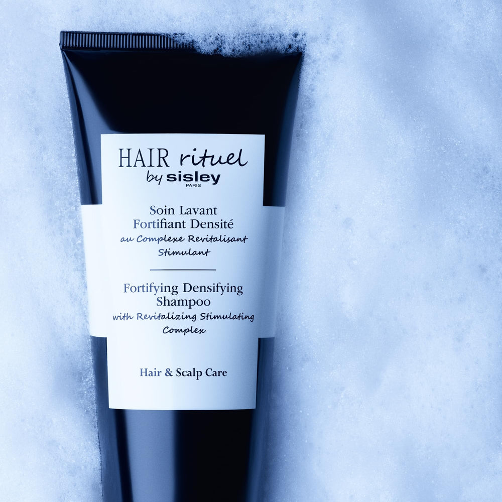 Sisley Paris densifying complex hair look visual highlights plumper, shinier strands