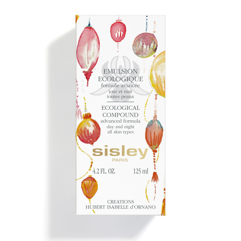 Sisley Paris Ecological Compound in-use image for morning and night routines.