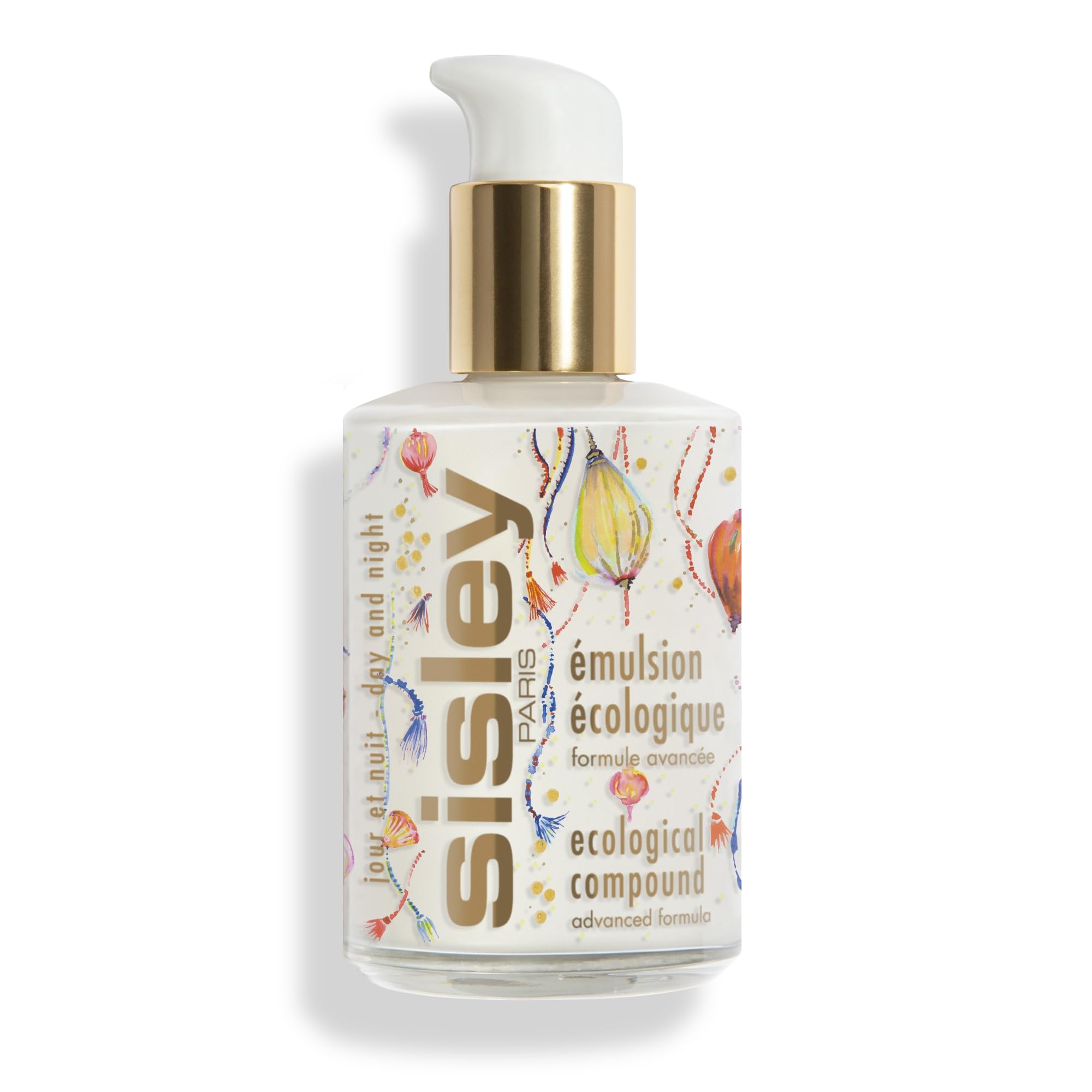 Sisley Paris Ecological Compound bottle, premium packaging for all skin types.