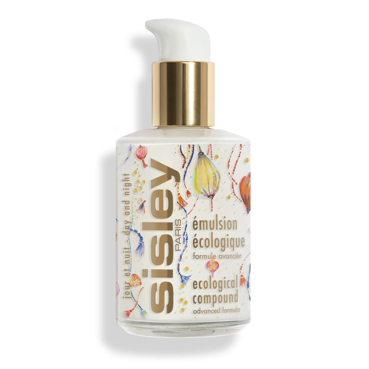 Sisley Paris Ecological Compound bottle, premium packaging for all skin types.