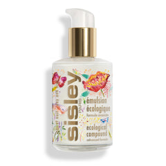 Sisley Paris Ecological Compound bottle highlights a lightweight formula for balanced, revitalized skin.