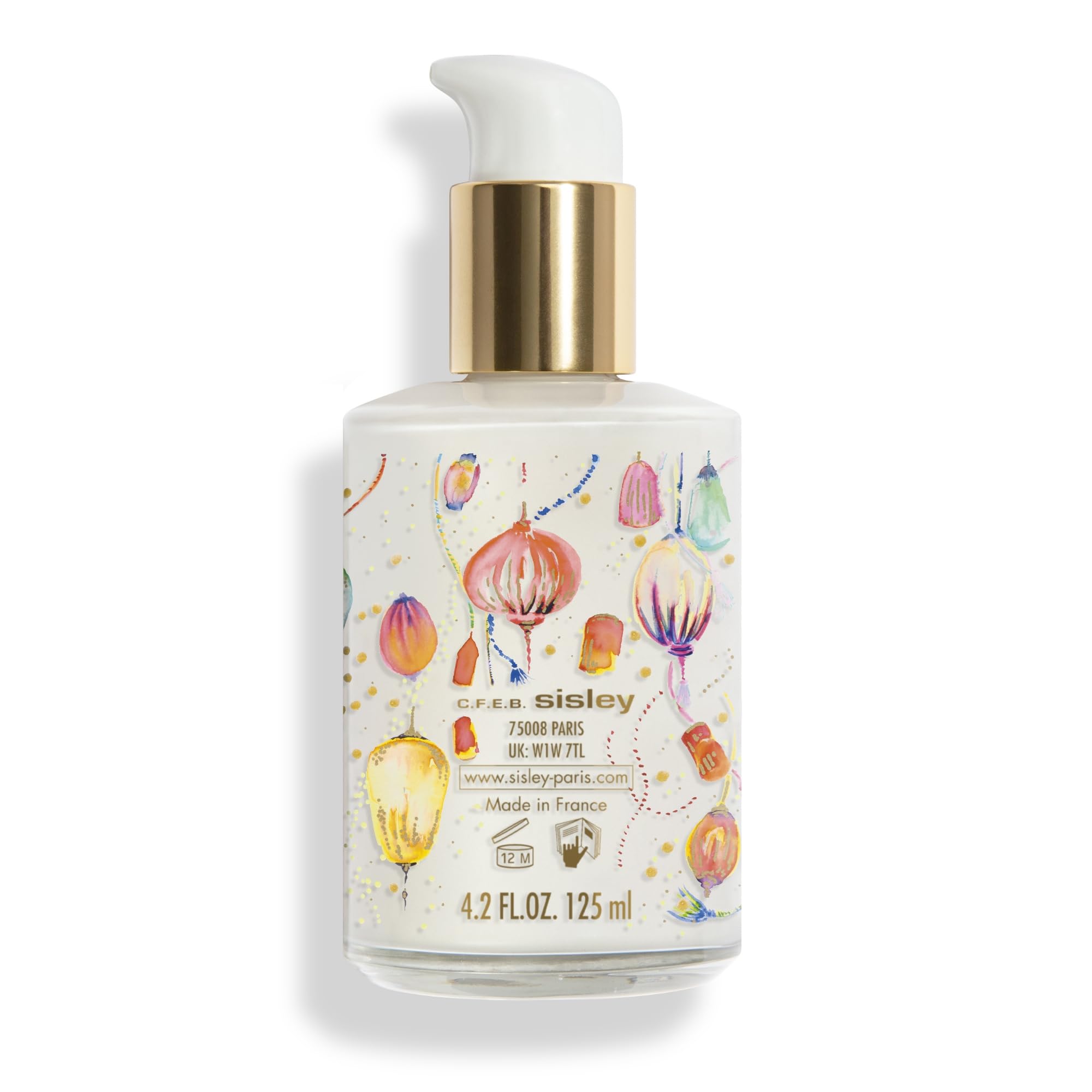 Sisley Paris Ecological Compound lantern bottle packaging, limited edition design.