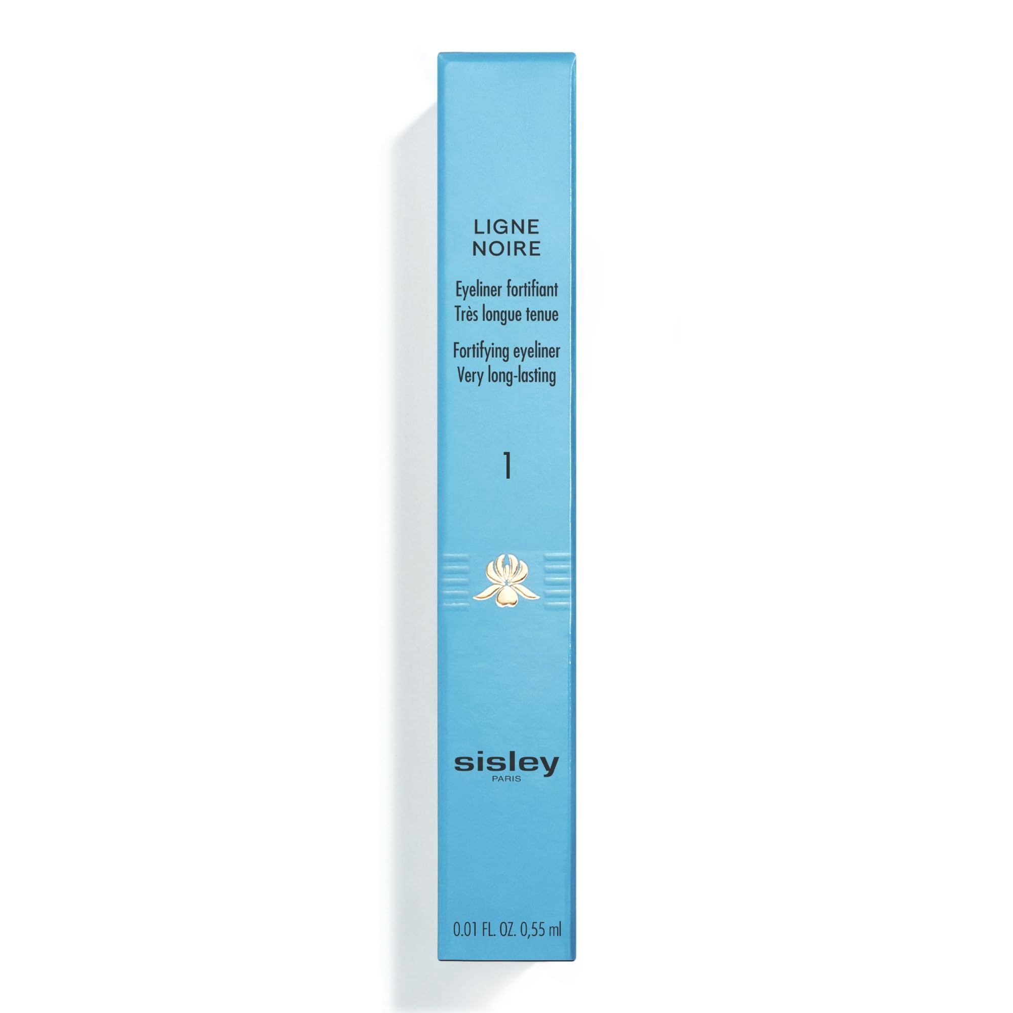 Sisley Paris Ligne Noire Eyeliner helps lashes appear fuller over time.