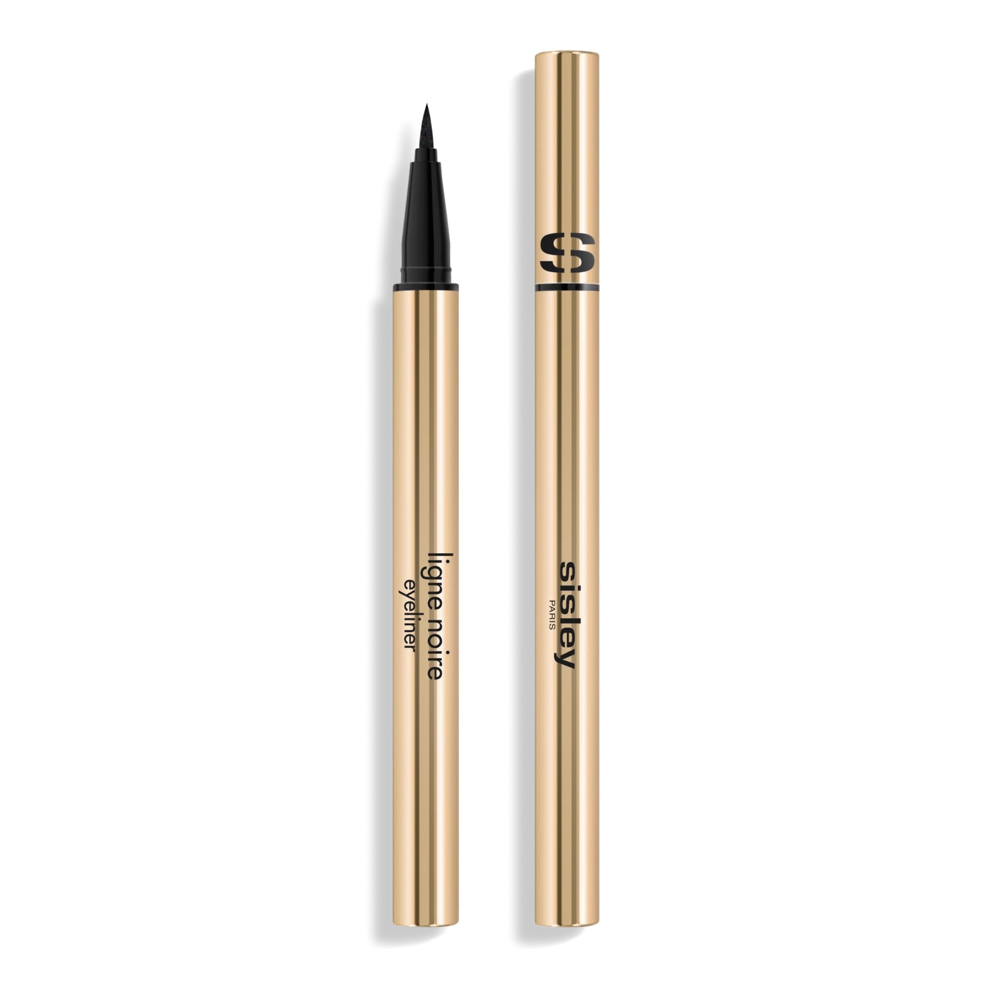 Sisley Paris Ligne Noire Eyeliner in deep black delivers precise one-stroke definition.