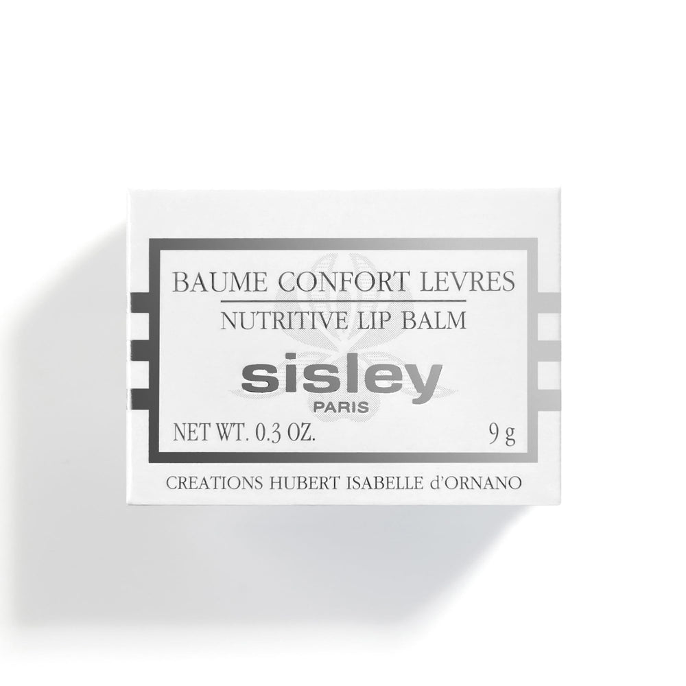 Sisley Paris Nutritive Lip Balm applying on lips showing non-sticky finish