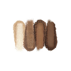 Sisley Paris Phyto-Eye Palette Tender Toffee swatches four shades for day-to-night looks.