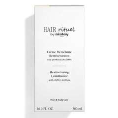 Shiny, smooth hair after applying Sisley Paris Restructuring Conditioner