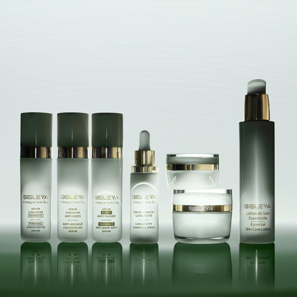 Glowing, refreshed complexion after using Sisley Paris serum.