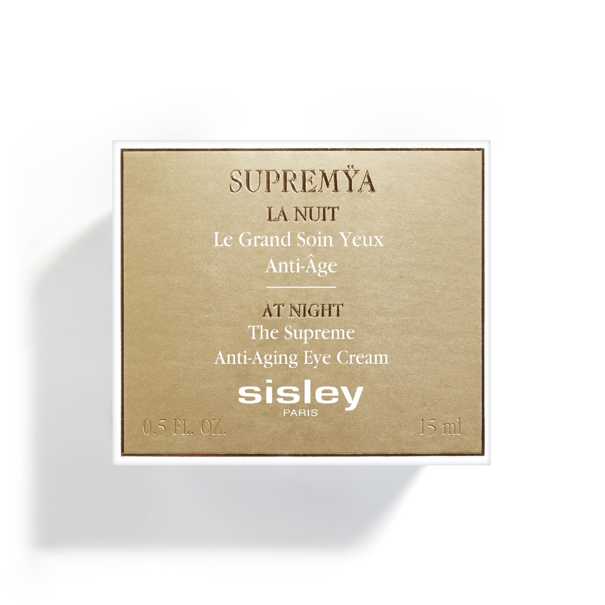 Massage accessory included with Supremya Night Eye Cream enables a soothing routine.