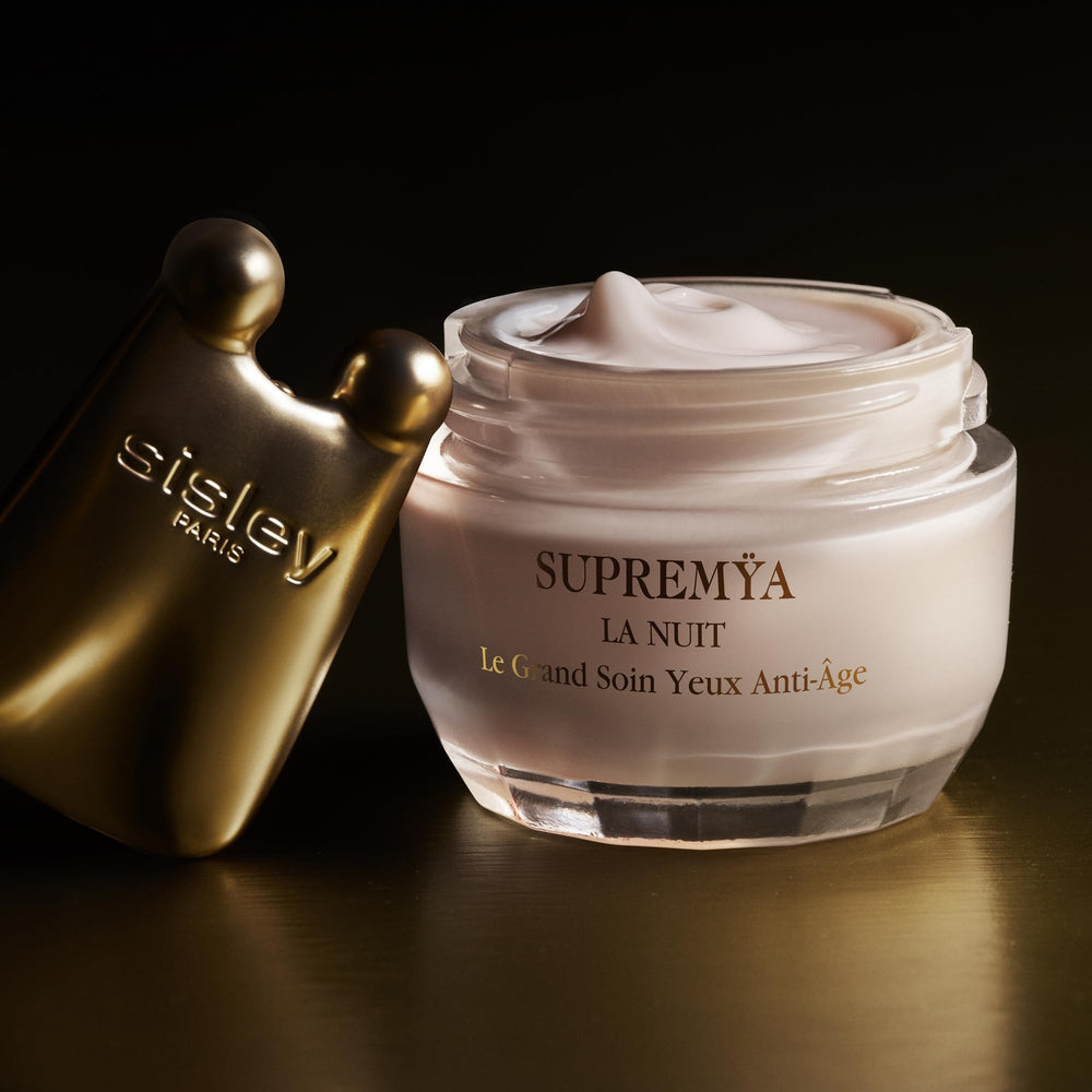 Wrinkle reduction close-up suggests smooth eye contour with regular use.