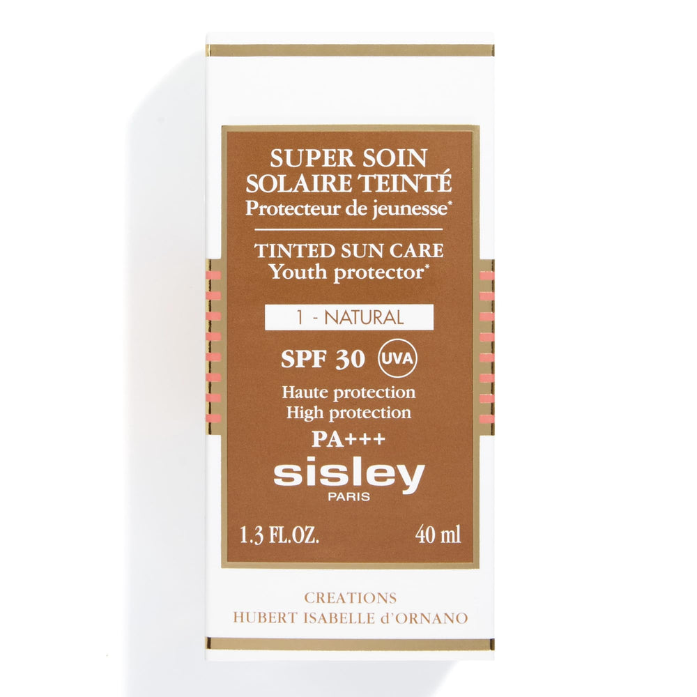 Sisley Paris tinted sunscreen cream SPF 30 water-resistant for up to 40 minutes during outdoor activity