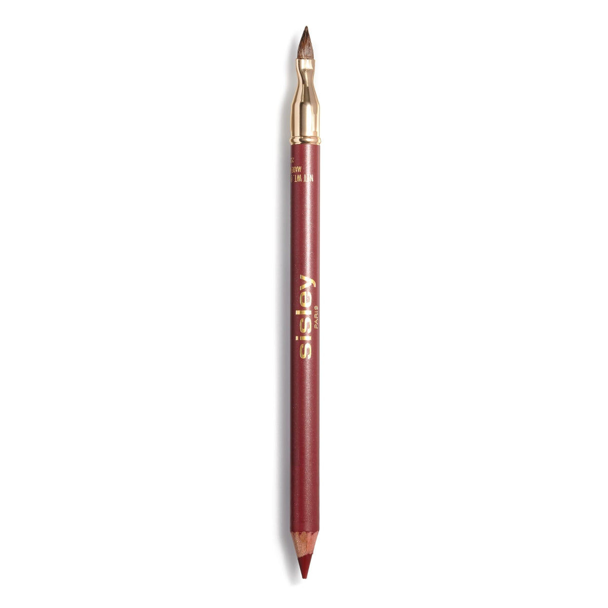 Sisley Phyto-Levres Perfect Burgundy pencil close-up for precise lip lining and long-lasting color.