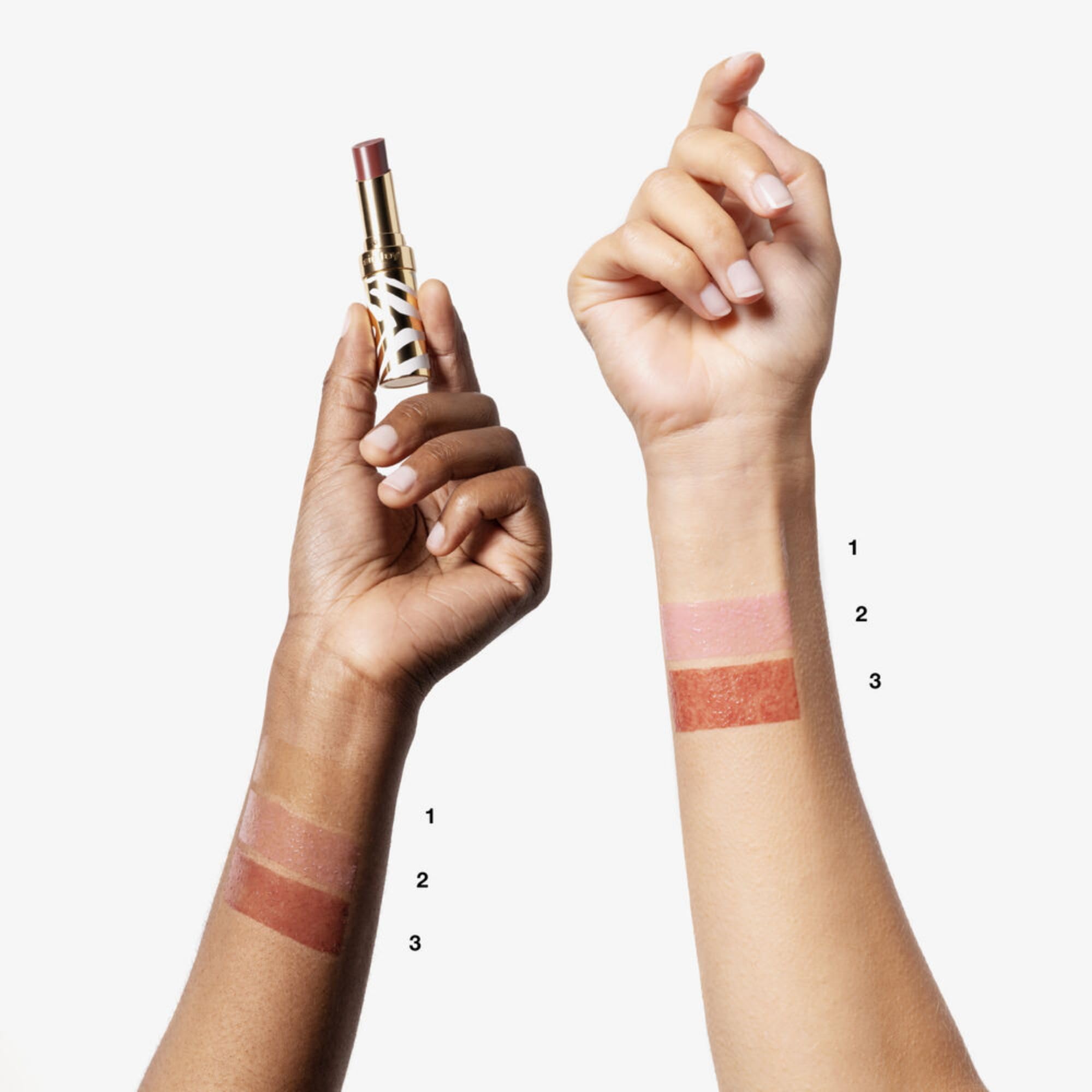 Lip surface smoothing effect from Phyto-Lip Balm 1 Cloud.