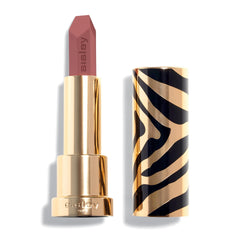 Sisley Phyto-Rouge Beige Manhattan lipstick swatch on lips, long-lasting color.
