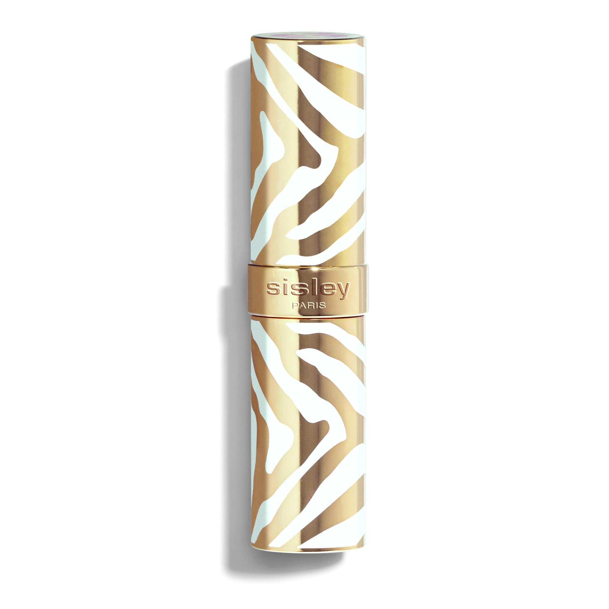 Sisley Phyto-Rouge Shine 11 Sheer Blossom closeup reveals rich texture and luminous finish.