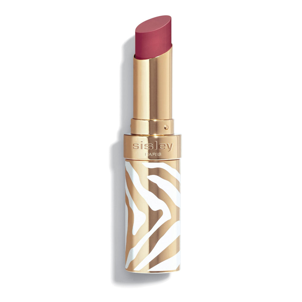 Sisley Phyto-Rouge Shine Rosewood bottle showing hydrating shine and buildable color.