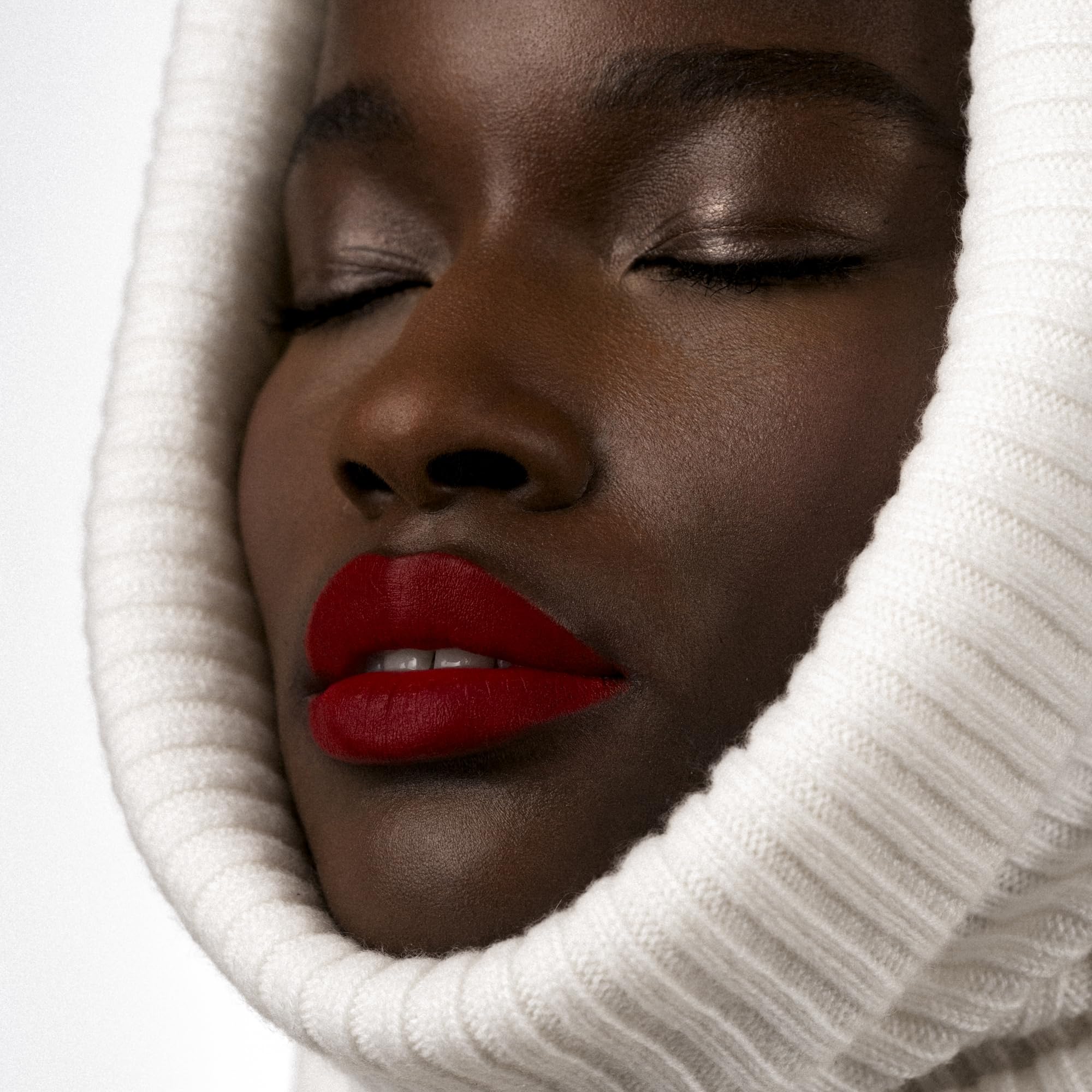 Close-up of the Phyto-Rouge Velvet bullet with rich pigment and creamy texture.