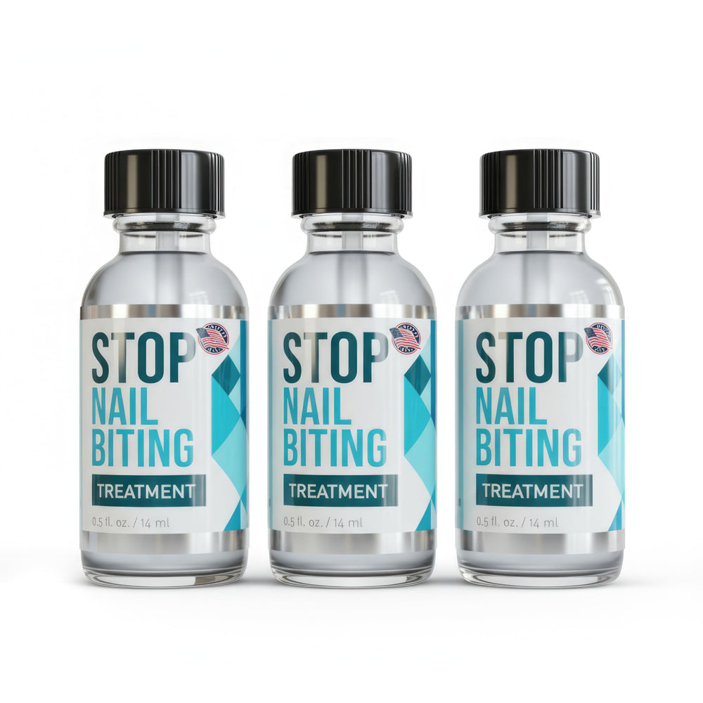 SISQUOC HEALTHCARE Stop Nail Biting bottle pour shows clear bitter deterrent for bite avoidance