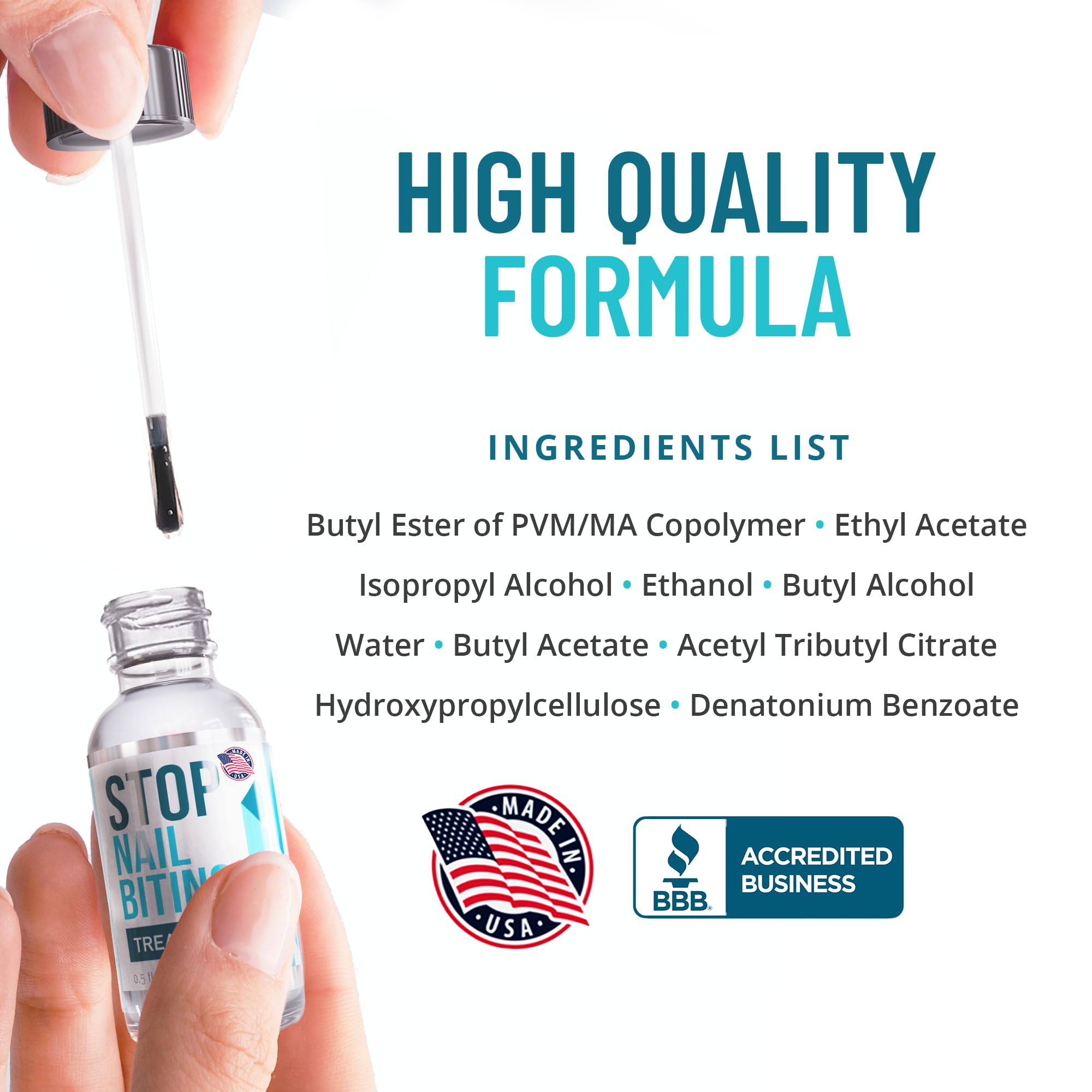 SISQUOC HEALTHCARE Stop Nail Biting drying time helps nails dry quickly in minutes.