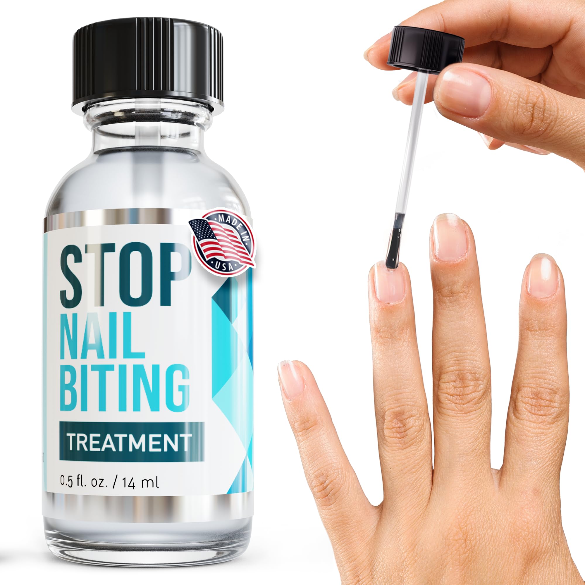 SISQUOC HEALTHCARE Stop Nail Biting packaging may vary, but polish remains the same.