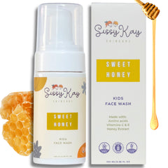 Sissy Kay Kids Foaming Face Wash for Boys with pump for easy daily cleansing.