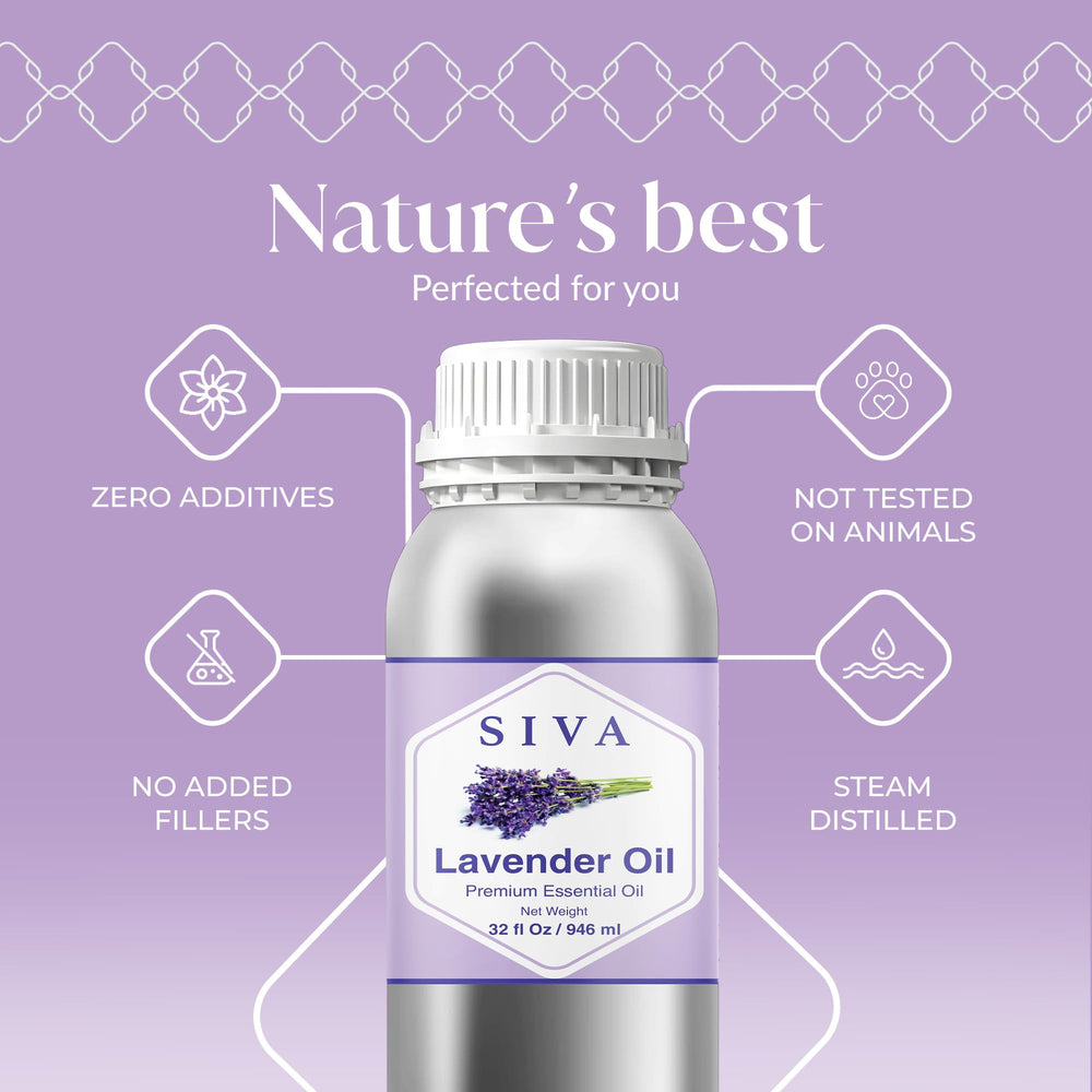 Siva Lavender essential oil diffuser illustrating easy aromatherapy for a relaxing home.