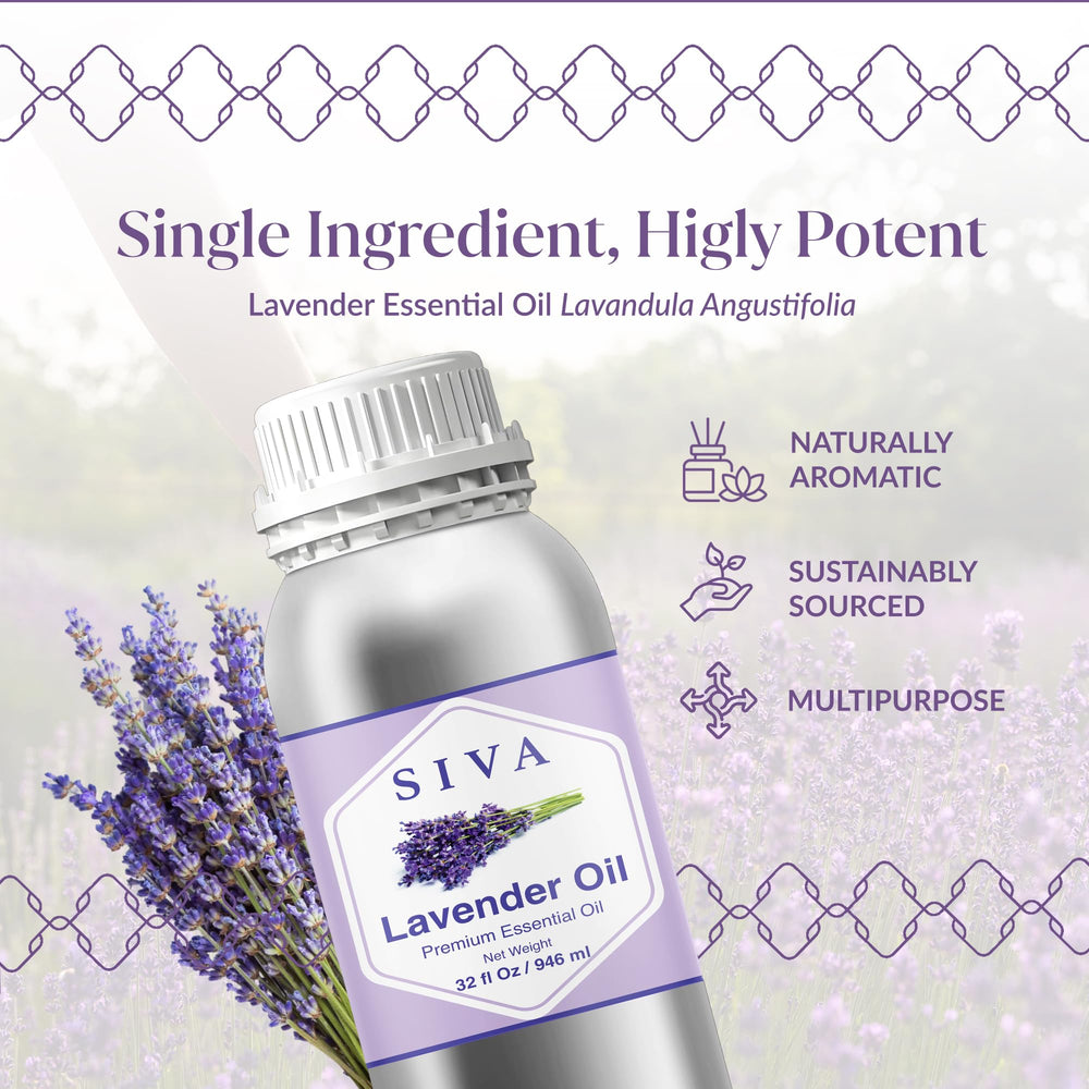 Siva Lavender oil skincare application demonstrating dilution for daily use.