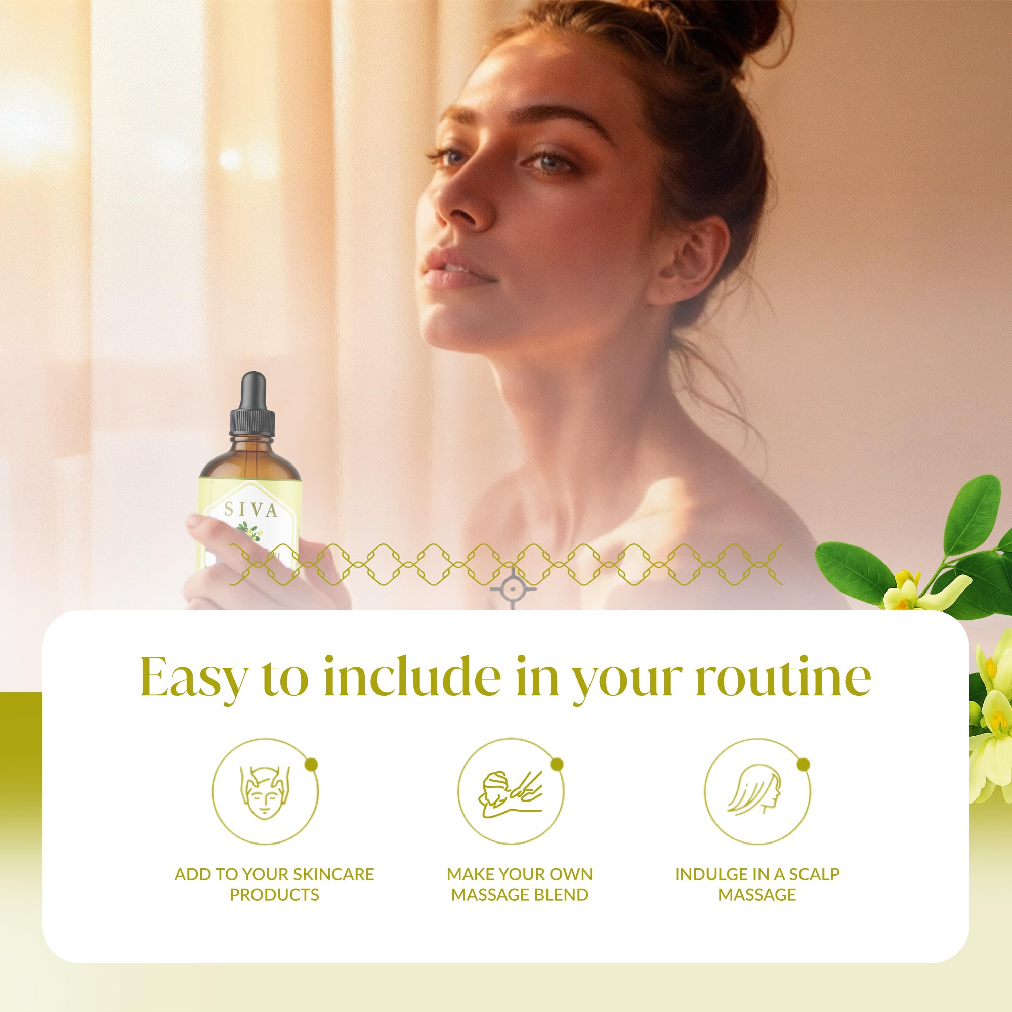 SIVA Moringa oil in soaps and lotions for homemade care.