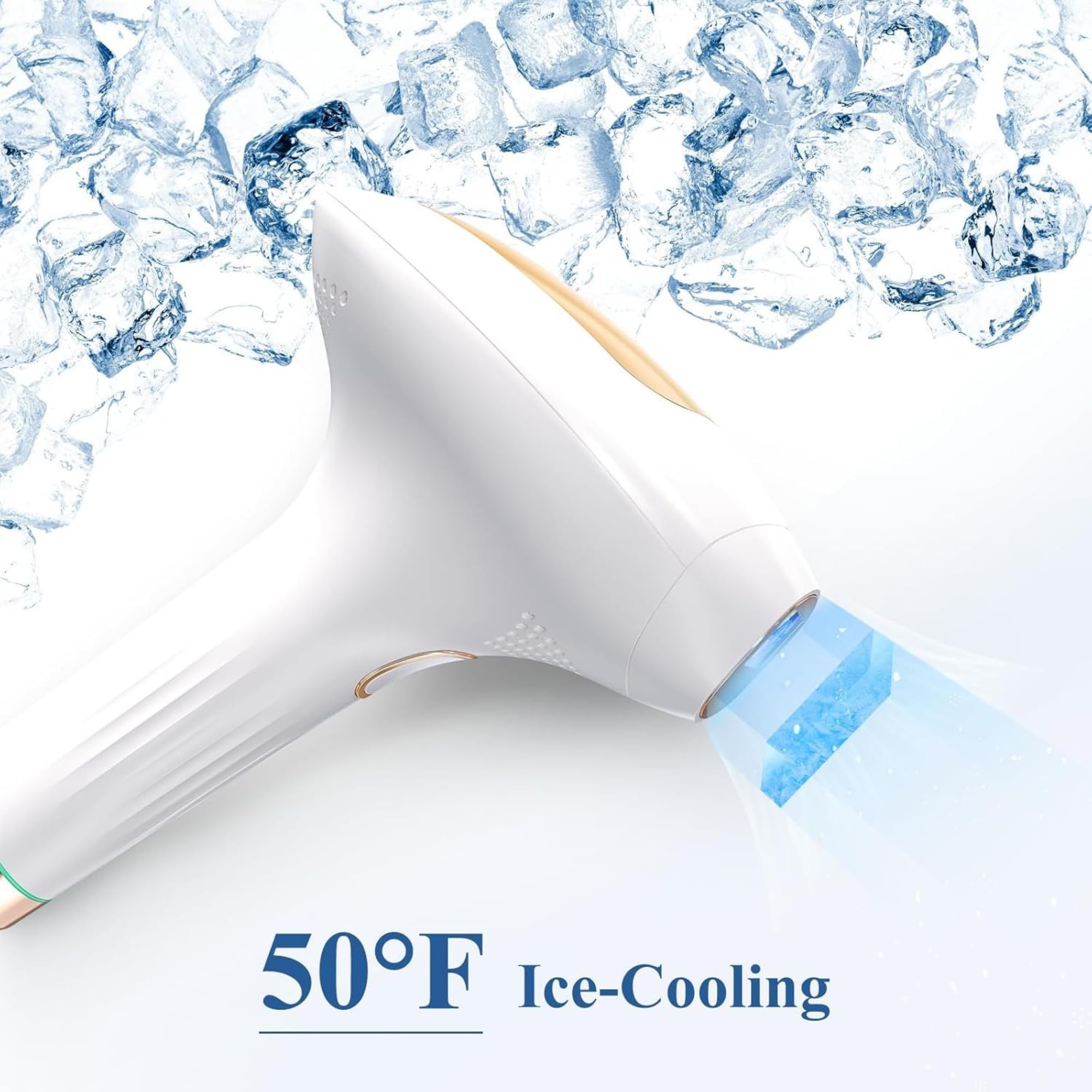 Siyaco IPL 21J energy head targets stubborn hair for longer-lasting results.