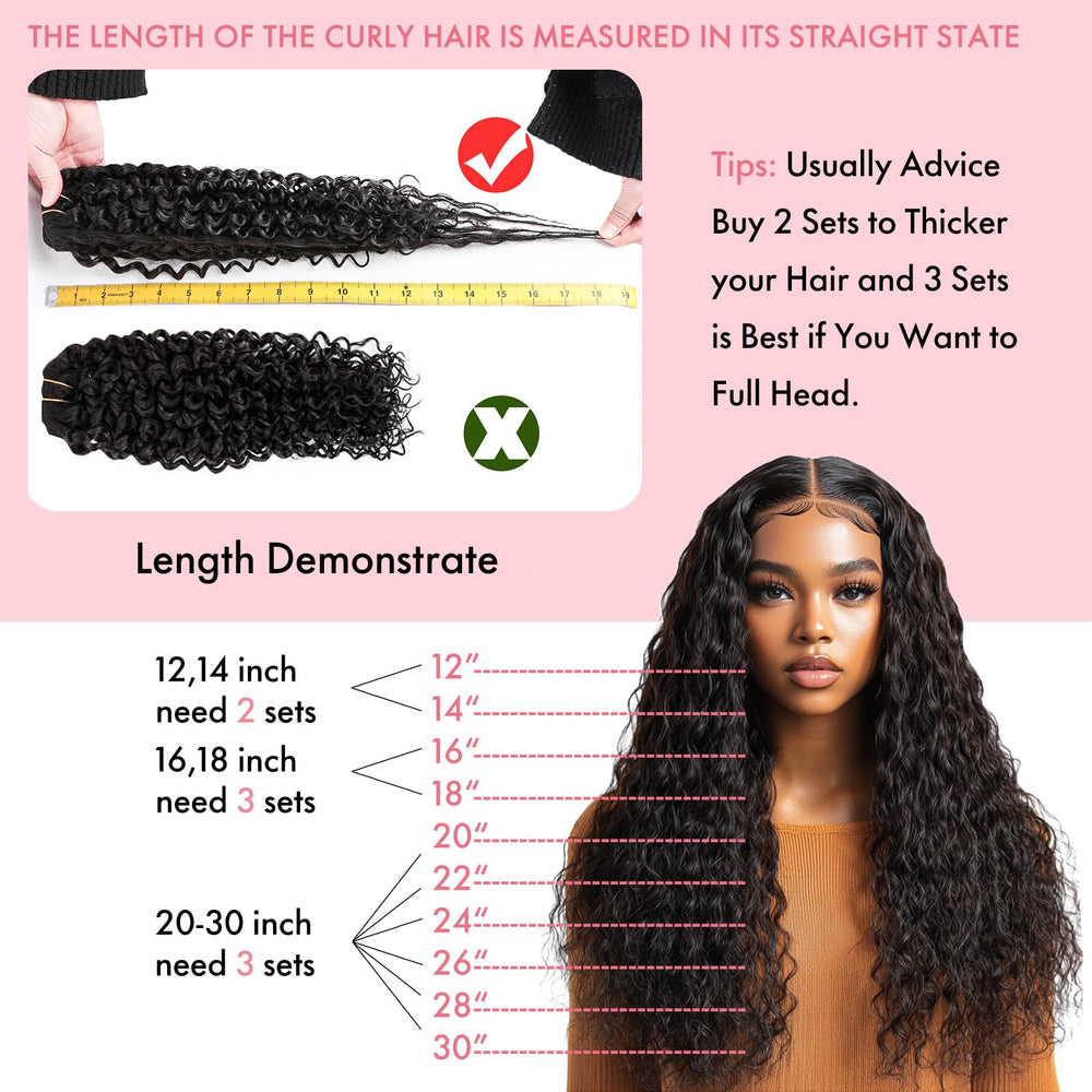 SIYUSI easy application clip-ins require no tools for quick transformation.