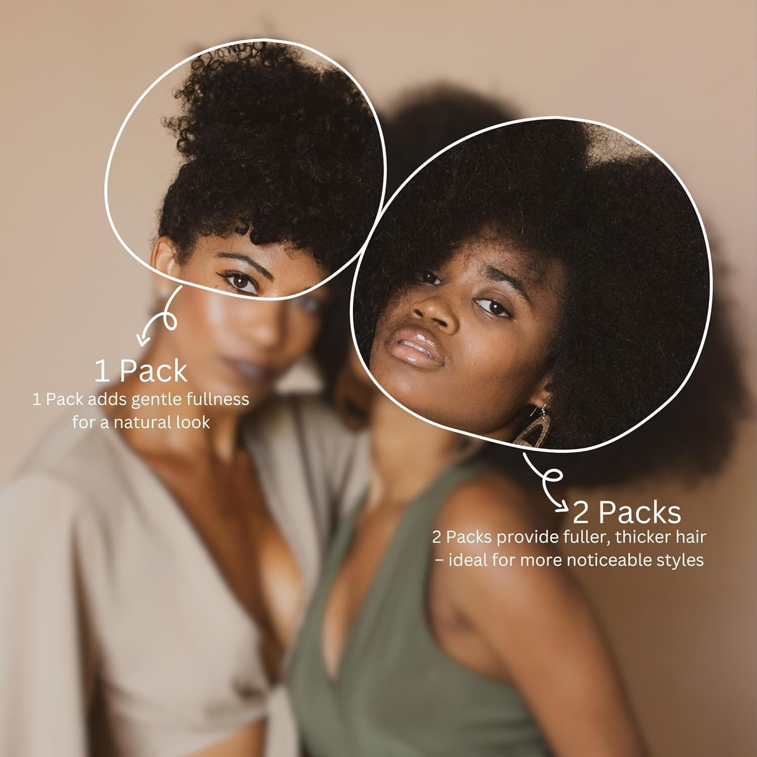 SIYUSI volume-ready clip-ins offer fuller styling with additional packs.