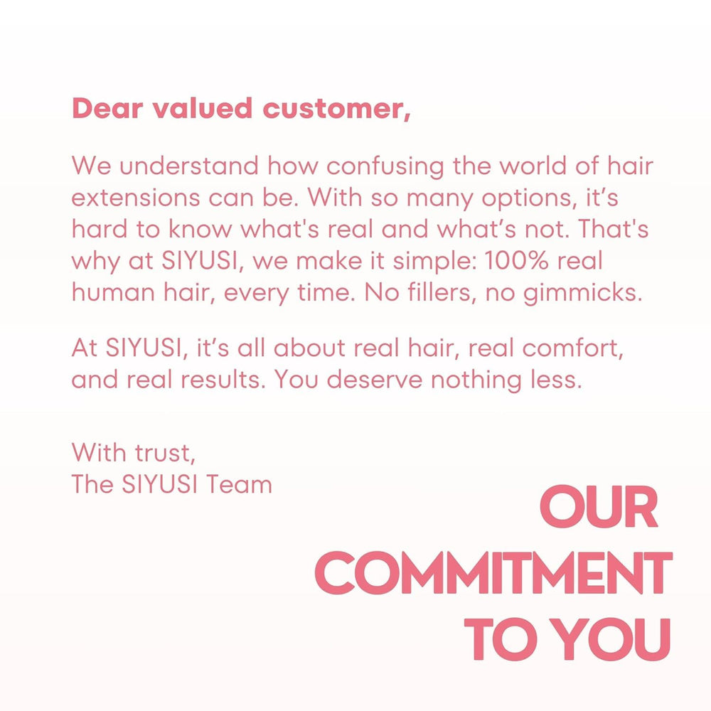 SIYUSI 16 inch extensions add instant length and body to styles.