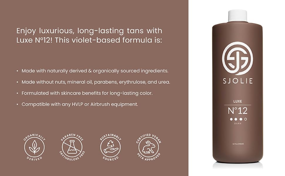 SJOLIE Luxe12 even-skin-tone highlights a smooth, streak-free look
