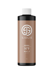 SJOLIE Sunless No.9 bottle demonstrates hydrating formula for a natural tan