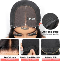 SJXAL bob wig cap 3D dome with adjustable band for comfortable fit.